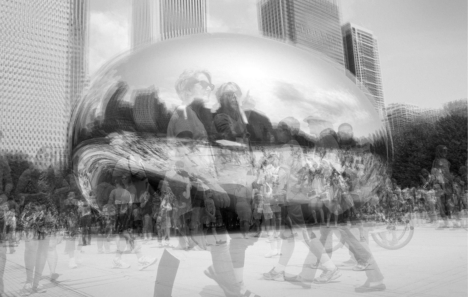 Cloud Gate, Chicago, 2014